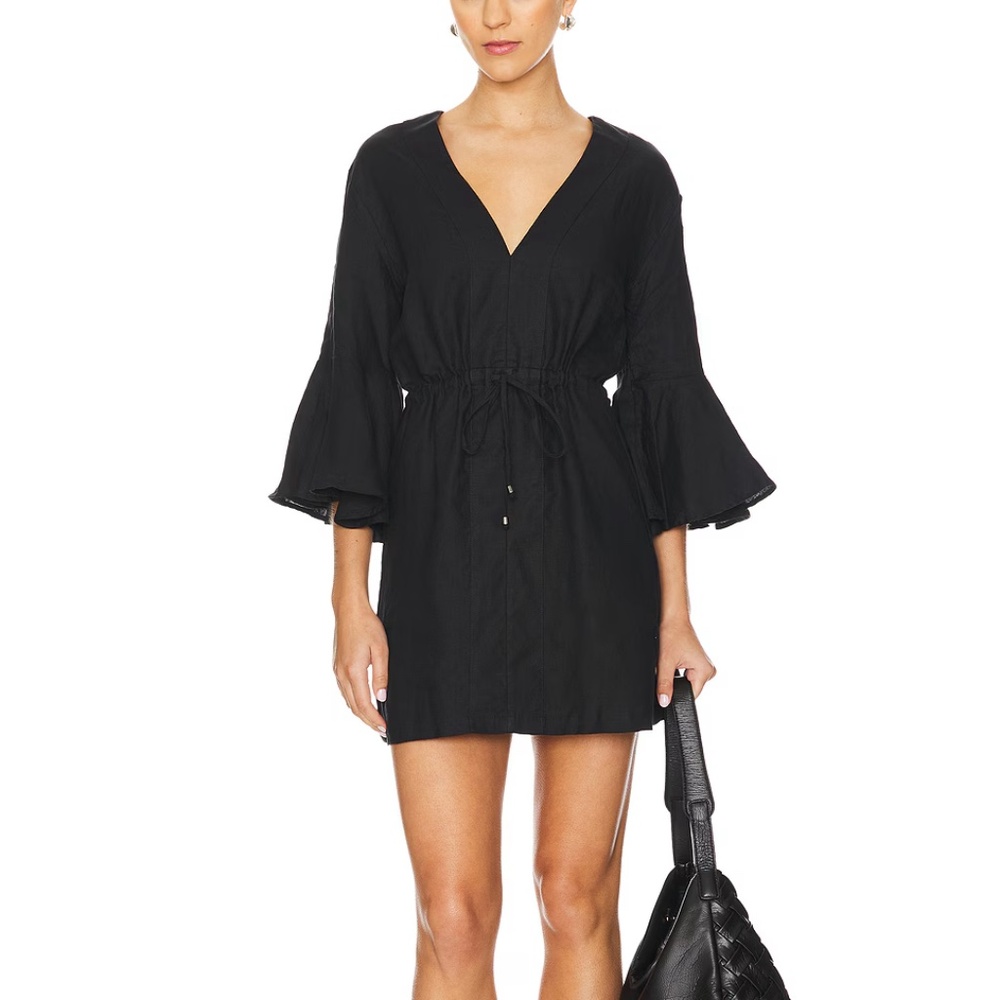 Maaji Jade Black Joy Kaftan Cover-Up Size Medium